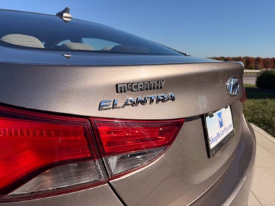 2016 Hyundai Elantra SE