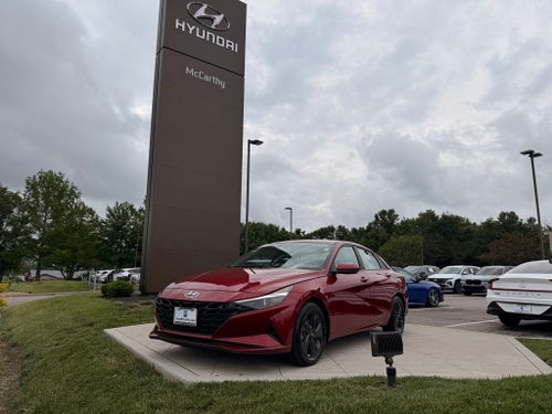 2023 Hyundai Elantra Hybrid Blue