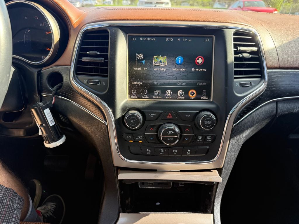 2015 Jeep Grand Cherokee Summit
