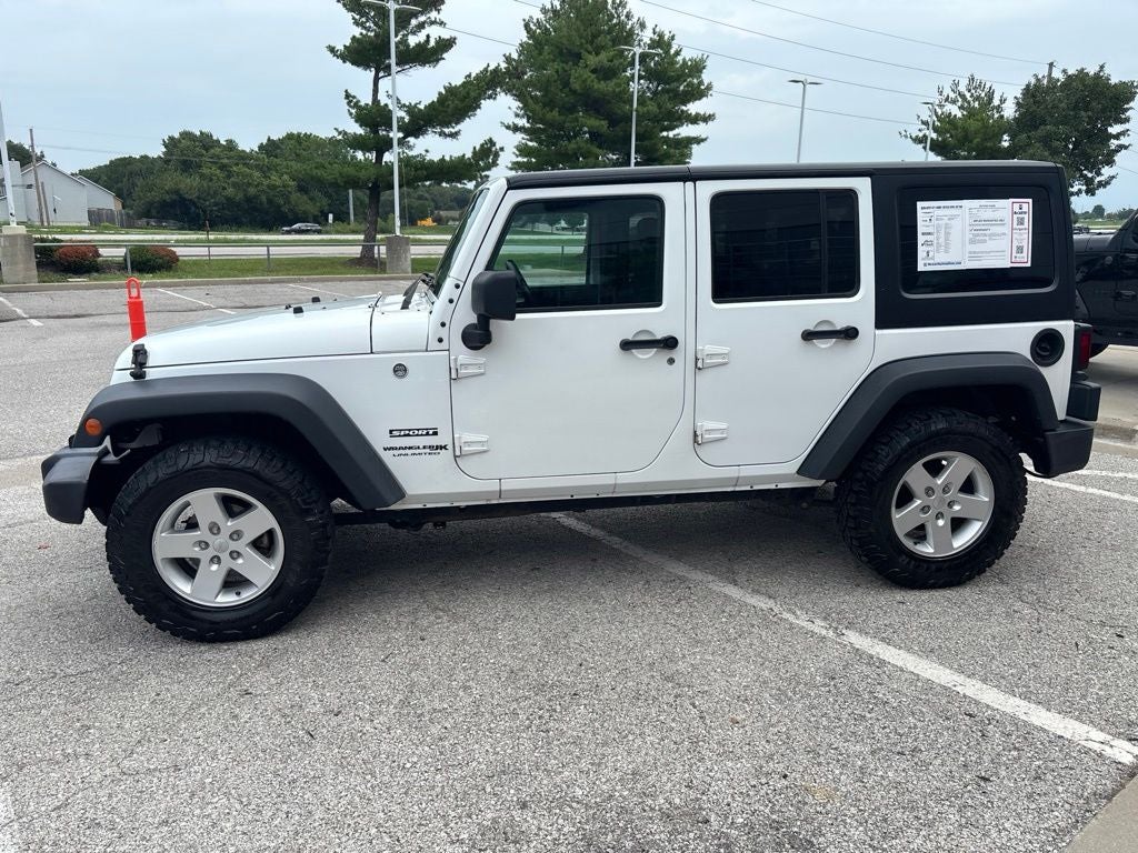 2018 Jeep Wrangler JK Unlimited Sport S 4x4