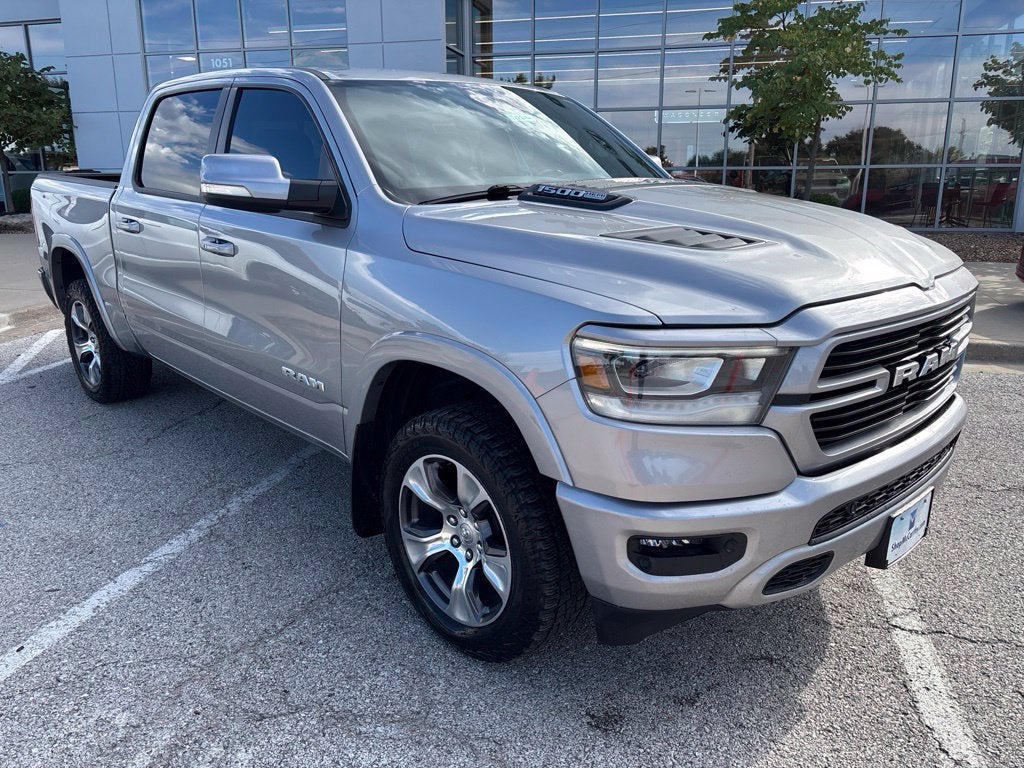 Used 2022 RAM Ram 1500 Pickup Laramie with VIN 1C6SRFJT2NN182442 for sale in Kansas City