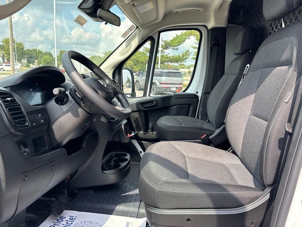 2025 RAM ProMaster 2500 Cargo Van Tradesman Low Roof 136' WB w/Pass Seat