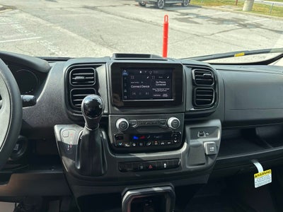 2025 RAM ProMaster 2500 Cargo Van Tradesman Low Roof 136' WB w/Pass Seat