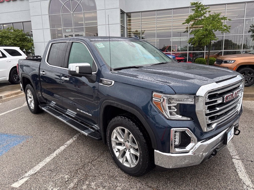 Certified 2020 GMC Sierra 1500 SLT with VIN 3GTU9DED2LG316882 for sale in Kansas City