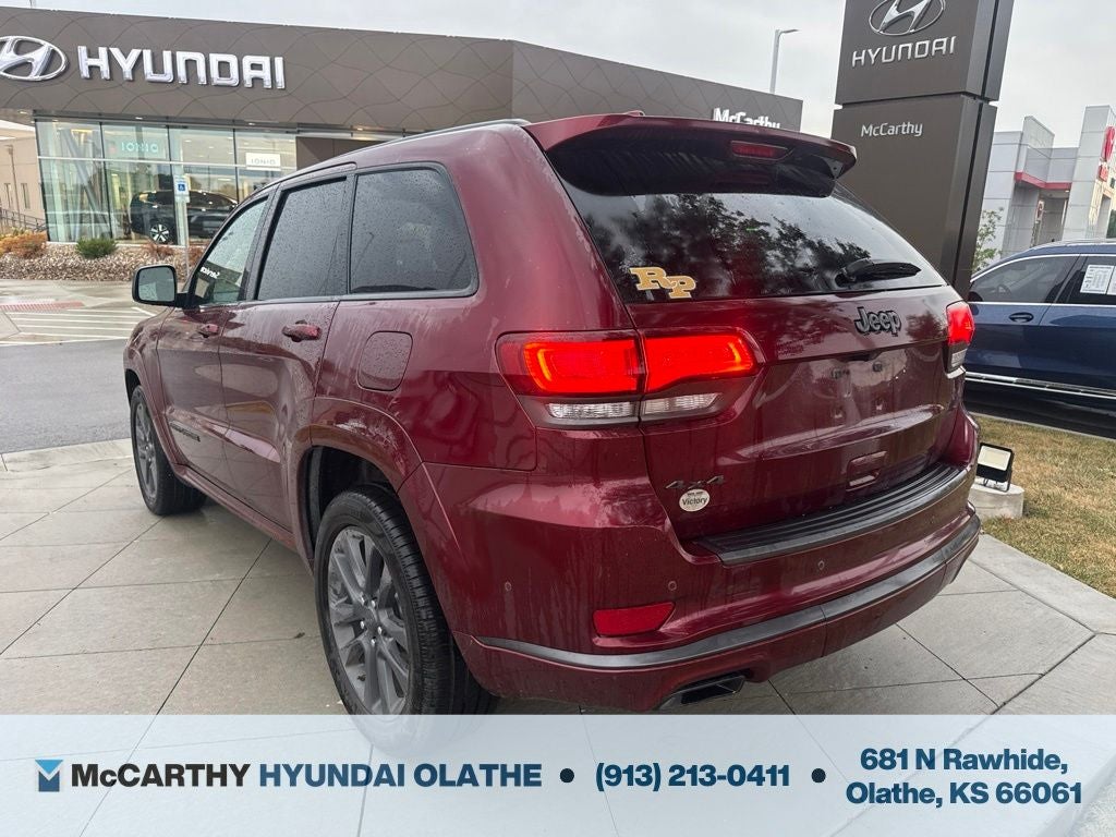 2018 Jeep Grand Cherokee Overland