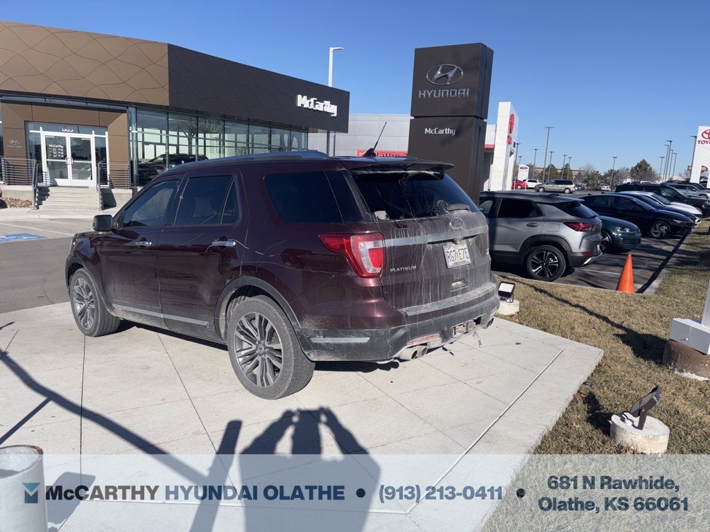 2018 Ford Explorer Platinum