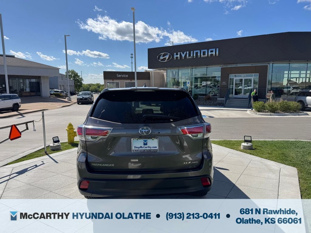 2015 Toyota Highlander XLE V6