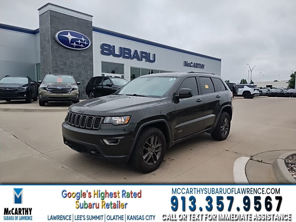 2016 Jeep Grand Cherokee 75th Anniversary Edition