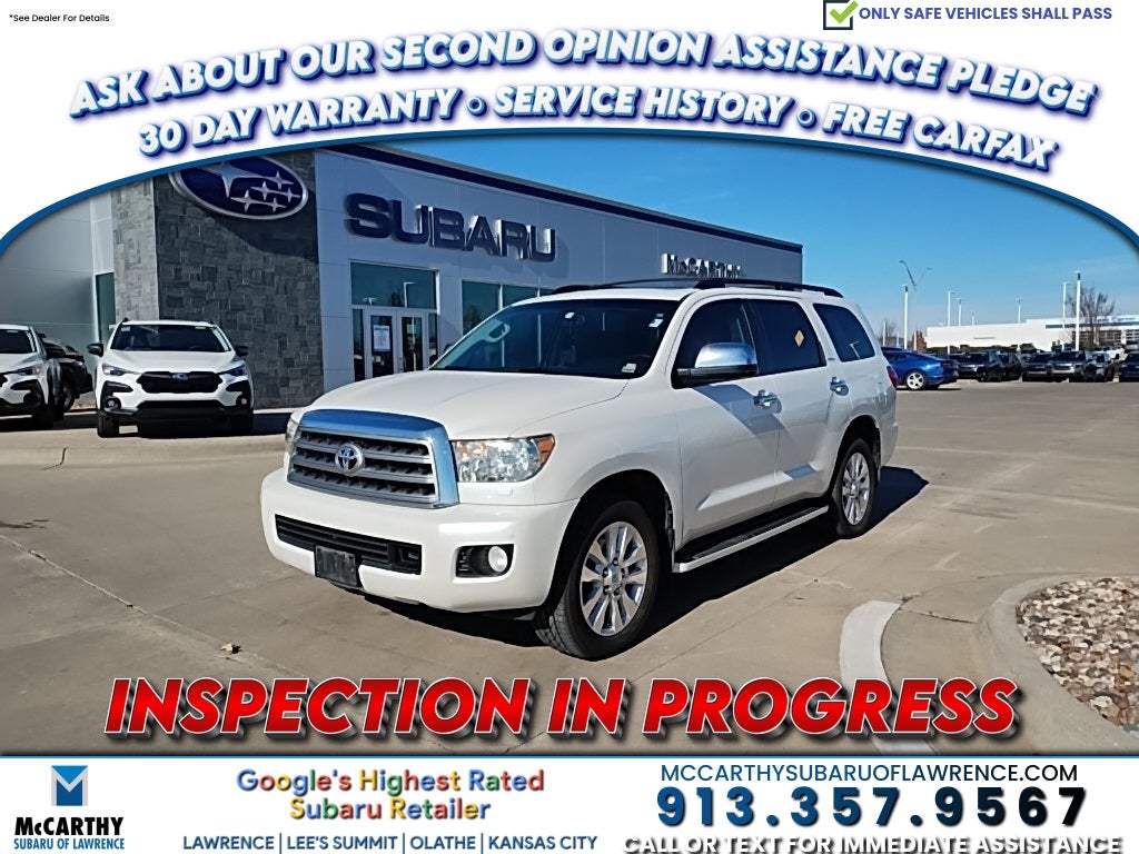 2013 Toyota Sequoia Platinum 4WD