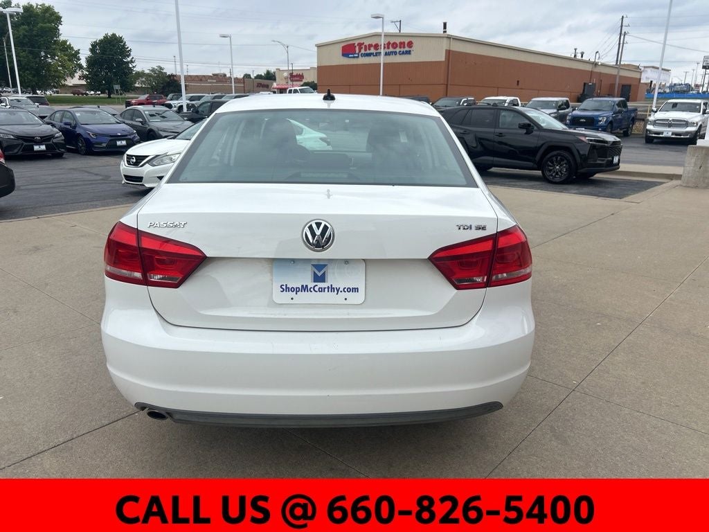 2013 Volkswagen Passat TDI SE