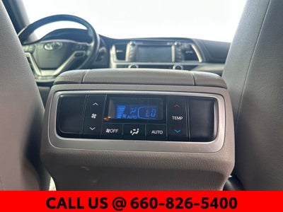 2017 Toyota Highlander XLE