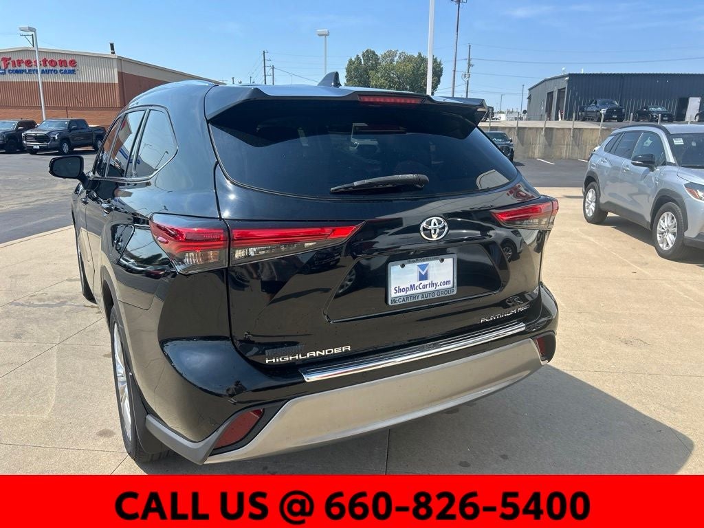 2023 Toyota Highlander Platinum