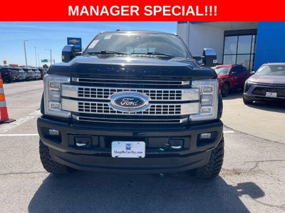 2018 Ford Super Duty F-350 SRW Platinum