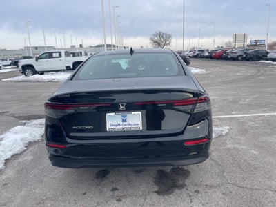 2025 Honda Accord Sedan SE