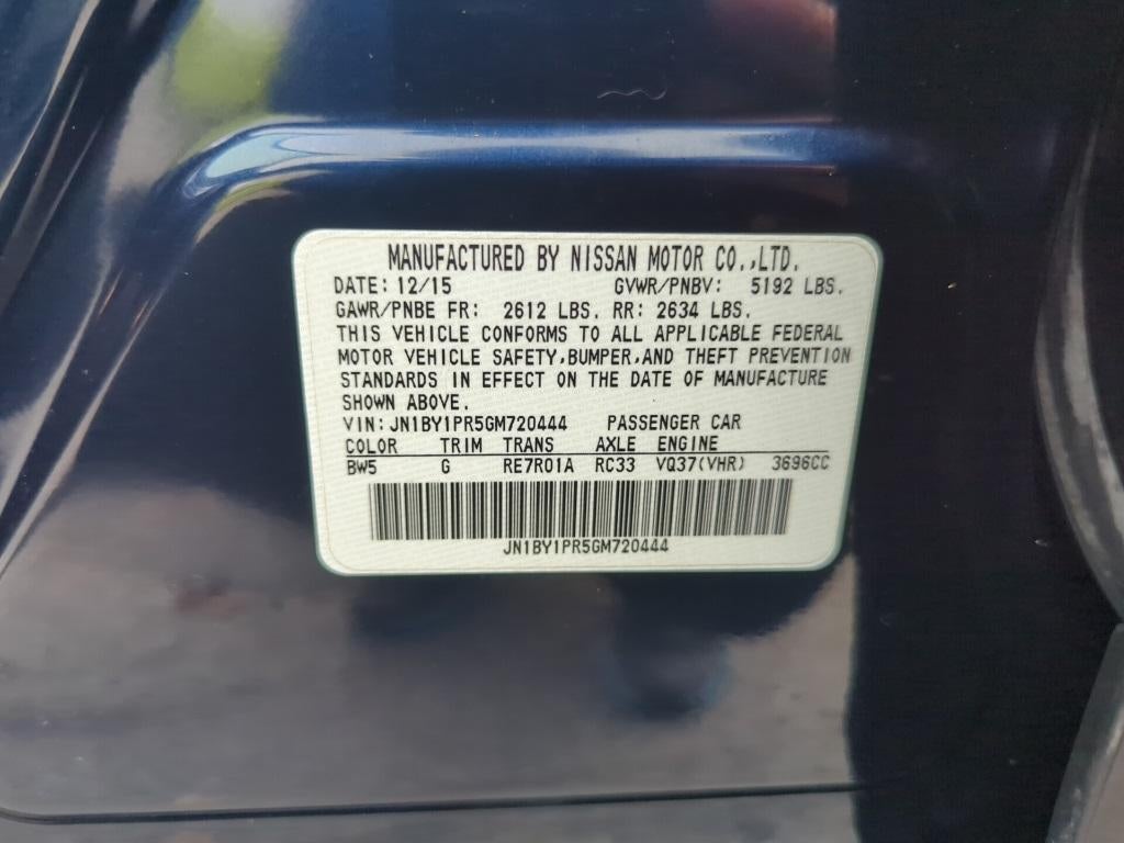 2016 INFINITI Q70L 3.7X