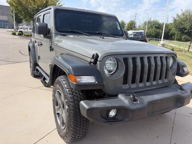 Used 2018 Jeep All-New Wrangler Unlimited Sport S with VIN 1C4HJXDN7JW324169 for sale in Kansas City