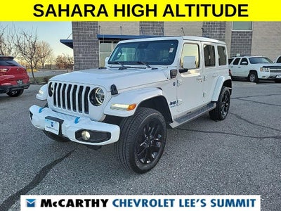 2021 Jeep Wrangler 4xe Unlimited Sahara High Altitude
