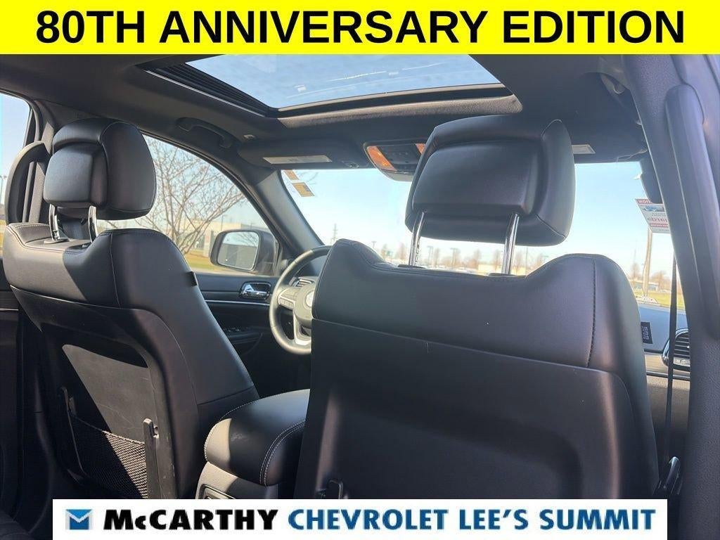 2021 Jeep Grand Cherokee 80th Anniversary