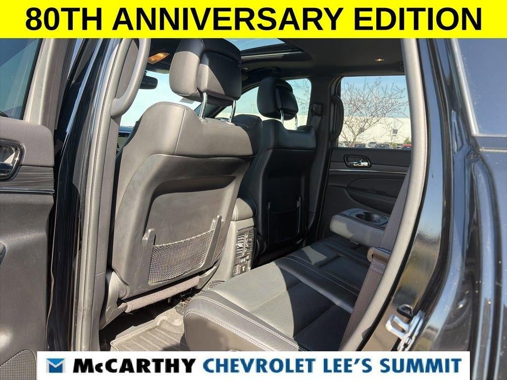 2021 Jeep Grand Cherokee 80th Anniversary