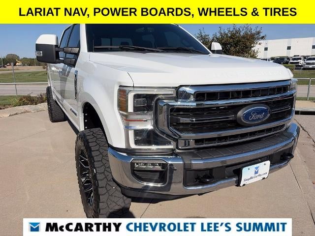 Certified 2022 Ford F-350 Super Duty Lariat with VIN 1FT8W3BT1NEC87076 for sale in Kansas City