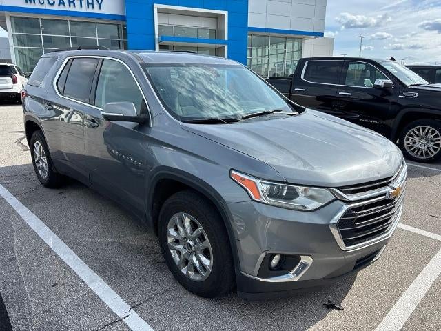 Used 2021 Chevrolet Traverse 1LT with VIN 1GNEVGKW0MJ214351 for sale in Kansas City