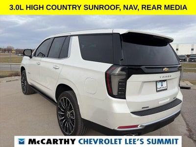 2025 Chevrolet Tahoe High Country