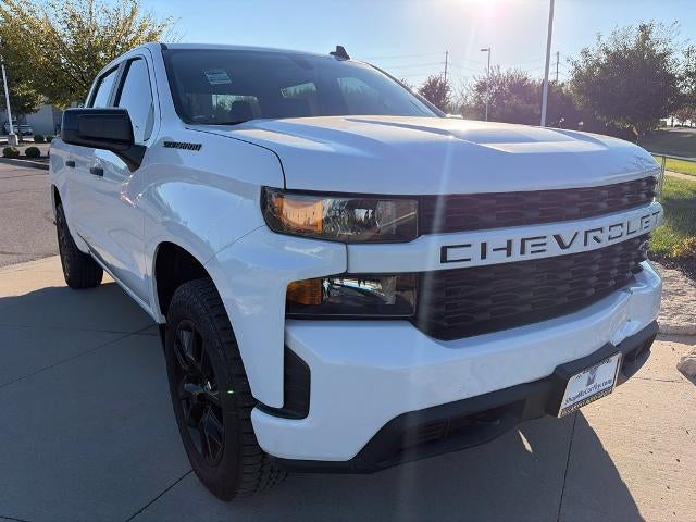 Used 2021 Chevrolet Silverado 1500 Custom with VIN 3GCPYBEKXMG444856 for sale in Kansas City