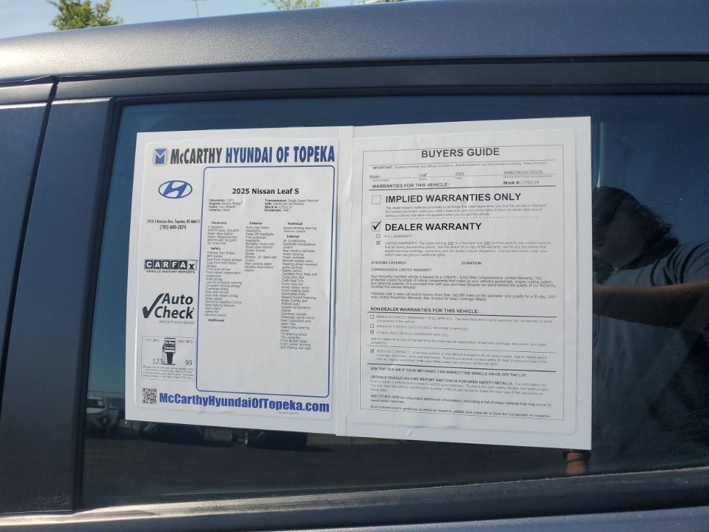 2025 Nissan Leaf S