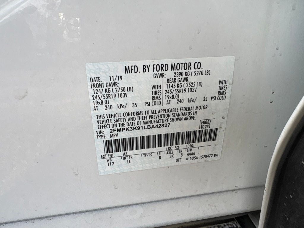 2020 Ford Edge Titanium
