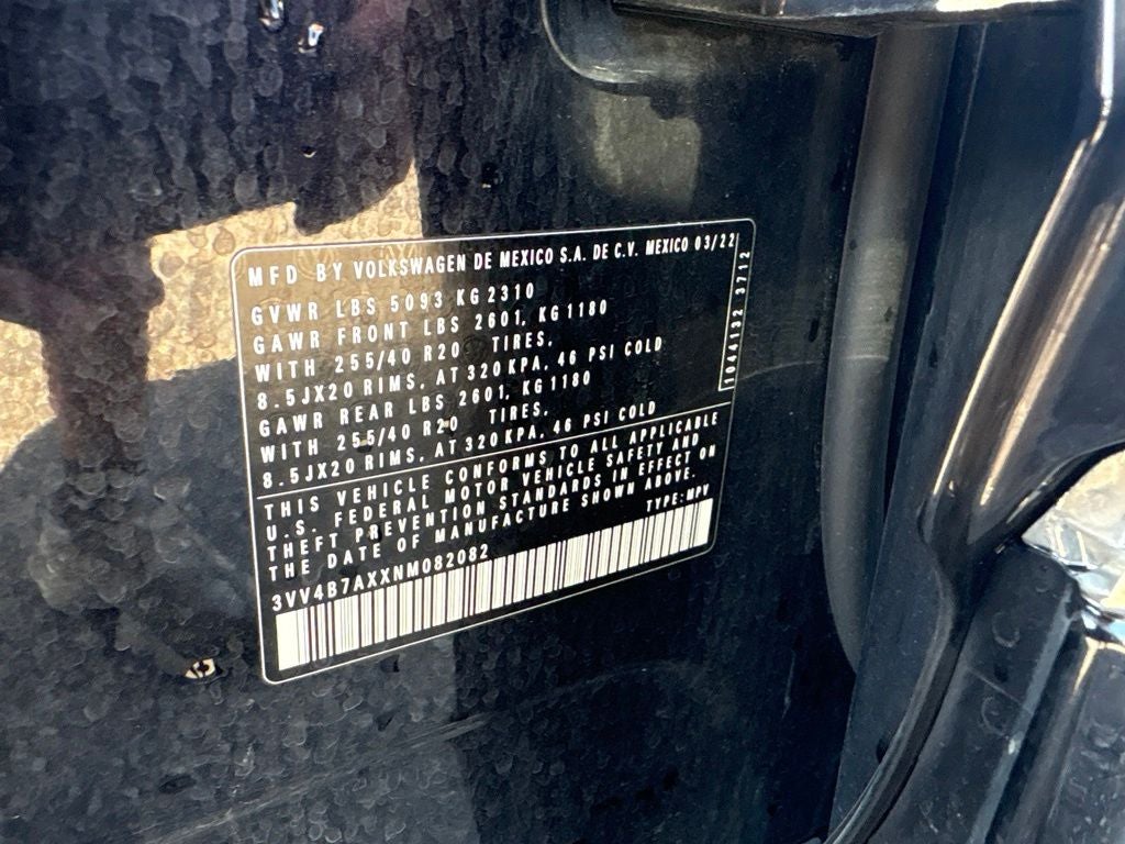 2022 Volkswagen Tiguan 2.0T SEL R-Line
