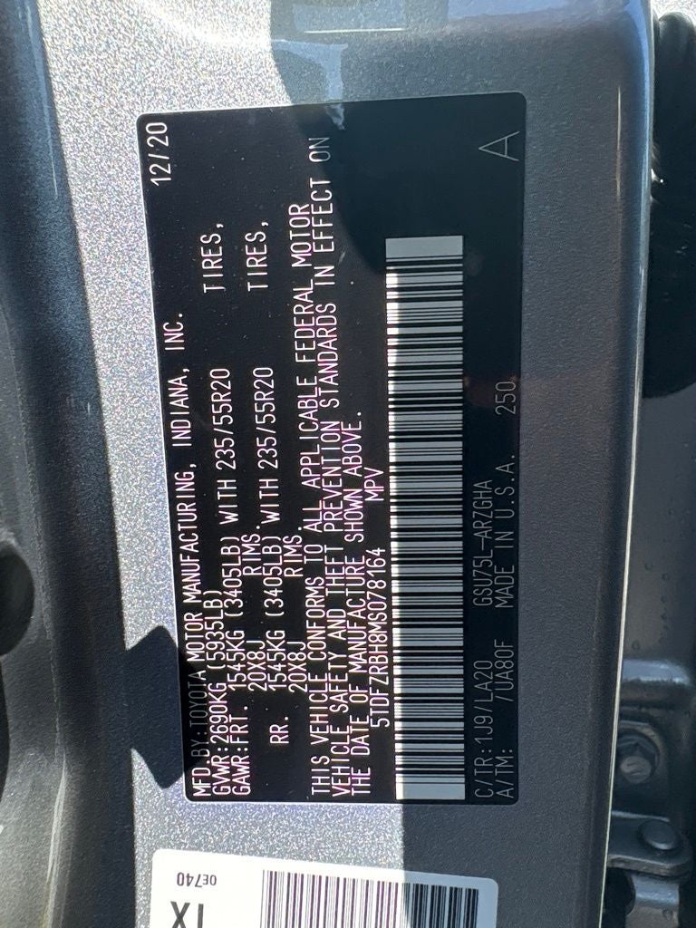 2021 Toyota Highlander Platinum