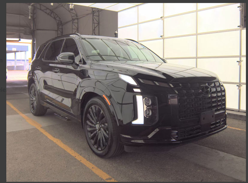 2025 Hyundai Palisade Calligraphy Night Edition